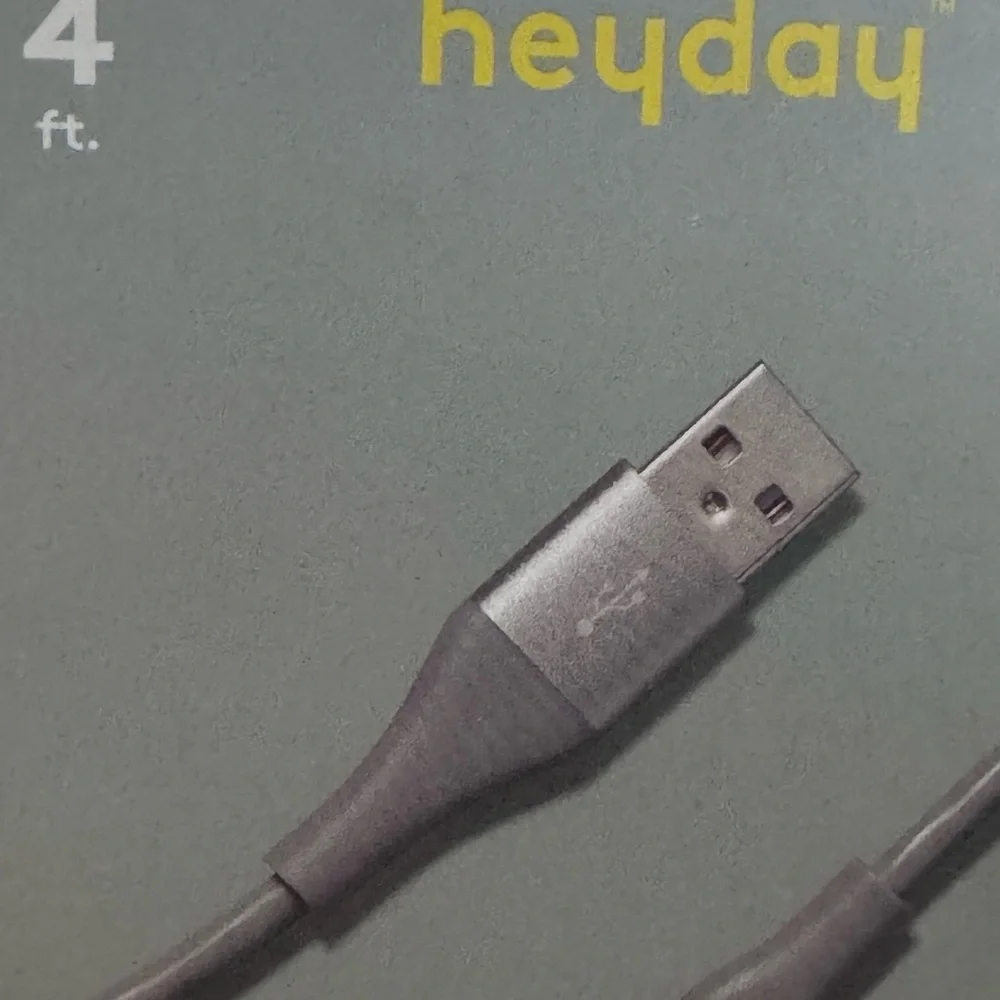 Heyday 4ft new Lightning to USB-A Charging Cable